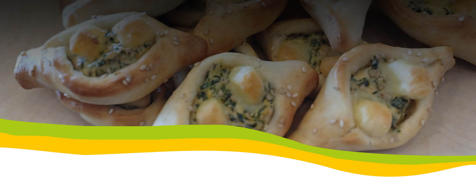 فطائر الجبن والسبانخ